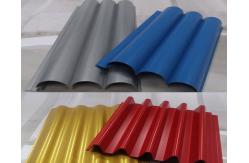 China Hook On Corrugated Ceiling Tiles 2x4m Polyester Powder Coating supplier