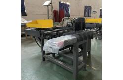 China Artificial Feeding Hydraulic Rag Baler With PLC Control System supplier