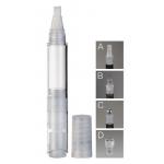 6ML Empty Cosmetic Pen With Brush Empty Cuticle Oil Pens PP Round for sale