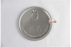 China Air - proof embossing printing Tin Can Lid / Plastic bottle tin plate EOE supplier