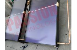 China Pressure Blue Film Flat Solar Panel Hot Water System For Heating Water supplier