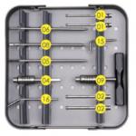 1211 Lower Limbs Locking Plate Instrument Set Large Fragment for sale