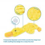Chengbei Duck Plush Pet Toy Sustainable Dog Tooth Cleaning with Soft Squeaker Direct