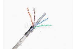 China High Frequency Cat6 Lan Cable Pure Copper Fluke 350Mzh SFTP Cat6 Cable supplier