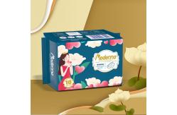 China Eco Friendly Menstrual Overnight Sanitary Pads Feminine Hygiene Soft Period Pads supplier