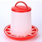 Manual Plastic Chicken Feeder and Drinker with Different Sizes