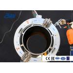 Adjustable Bearing System Portable Pipe Cutting And Beveling Machine High Efficiency for sale