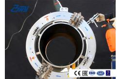 China Adjustable Bearing System Portable Pipe Cutting And Beveling Machine High Efficiency supplier