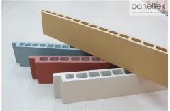 China Ventilated Facade Wall Ceramic Covering Panels Anti - Frost With 30mm Thickness supplier