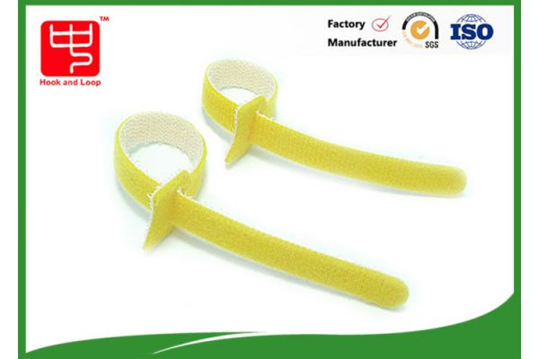 Self gripping Double sides hook loop fastening ties for wires tidy