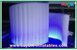 China Oxford Cloth Led Inflatable Photo Booth Kiosk Tent , Inflatable Photobooth supplier