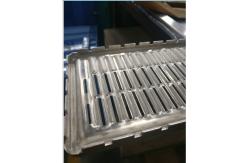 China 1.5mm Thickness hree Rows Header Plate For Radiator Car supplier