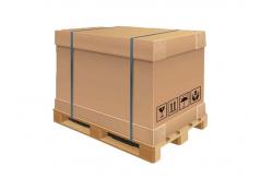 China 220l 1000l Paper Liquid Package IBC Tank Container With Valve supplier