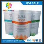 Matte Customized logo Printing Stand up k Pouch with bottom gusset