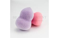 China Customizable Gourd Shape Purple Beauty Blender Foundation Puff Applicator supplier