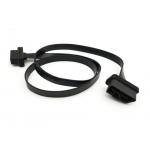 OBD2 OBDII 16 Pin J1962 Male to Female Extension Flat Slim Cable for sale