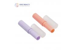 China Plastic Lip Balm Empty Lipstick Tube Customized Snap On supplier