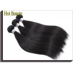 100% Straight Remy Human Hair Bundles / Natural Cuticle Aligned Hair for sale