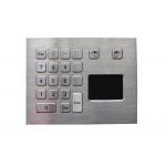 Customized layout metal stainless steel industrial touchpad with 65 * 49mm dimension for sale