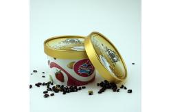 China Leakproof Biodegradable Ice Cream Containers With Lids Eco Friendly 5oz 150ml supplier