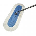 Clean Room Use Lint Free Floor Cleaning Replaceable Flat Square Anti-static Microfiber Mop ESD Cleanroom Mops for sale