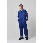 99% Cotton Lightweight Fire Retardant Overalls , 350gsm Welding Protective Clothing for sale