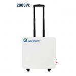 Suitacase Energy Portable Power Station Battery 2000W With Pull Road for sale