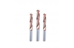 China Tungsten Solid Carbide Twist Drill Bit Long HRC55 Carbide Drill Bits supplier