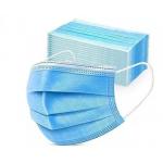 Non Woven 3 Ply Disposable Face Mask Anti Pollution for sale