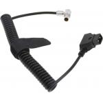 Anton D-TAP To Lemo 2 Pin Male Camera Power Cable Right Angle 2 Pin Coiled​ For Teradek ARRI for sale