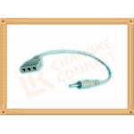 Copper 2.5 Male To Female 3 Pin Tens Unit Wires Adapter Cable for sale