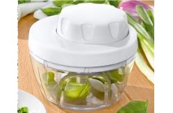 China Twist Plastic Vegetable Cutter , PS ROHS Fruit Chopper With 3 Blade supplier