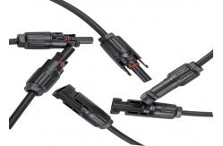China Black 30A 28 AWG 360mm Custom Made Wiring Harness supplier