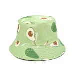 Round Brim 58cm Fisherman Bucket Hats For Young People