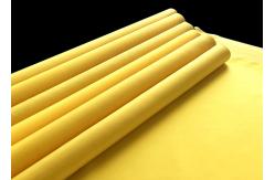 China 12t-165t Yellow Textile Polyester Screen Printing Mesh Roll 80-420mesh supplier