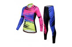 China breathable Womens Cycling Tights sport apparel XS-3XL with Lycra fabric supplier