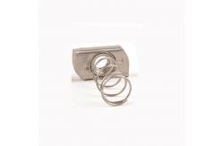 China Stainless Steel Spring Nut Channel Nuts With Long Spring supplier