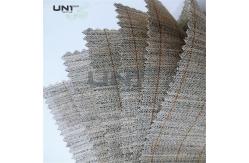 China elastic canvas hair interlining for men‘s uniform with high quality supplier