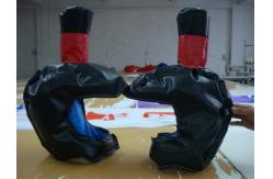 China Inflatable Amusement Park With Sumo Suit Helmets For Inflatable Sport Games supplier
