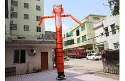 China Customized Tiger Shape Inflatable Sky Dancer With Blower supplier