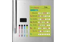China Customizable Erasable Daily Weekly Monthly Chore Chart Preschool Reward Chart 60x40cm supplier