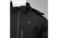 China Washable Electric Winter Coats For Men Windproof Polyester Cotton supplier