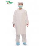 OEM Medical Disposable 35gsm PP Lab Coat For Hospital for sale