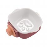 Customizable Rounded Ceramic Pet Bowl For Cats Dogs Sustainable for sale