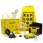 Mini hot sales adventurer exploration kit- Binoculars, Flashlight, Magnifying Glass, Whistle, Compass, Butterfly for sale
