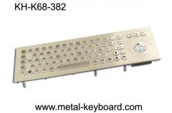 China 71 Keys Industrial Computer Keyboard , Stainless steel Keyboard for Self service Terminal supplier