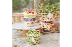 China Custom Plastic U Shape Disposable Bubble Tea Cups 500ml Food Grade supplier