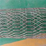 0.5mm To 8mm Grecian Expanding Stretched Metal Mesh Roll