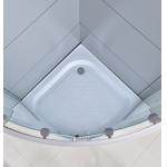White Corner Sliding Shower Enclosure 900x900x1950mm