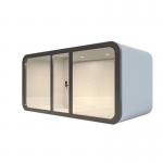 Premade Apple House 20ft Glass Sliding Door for Mini Portable Office for sale